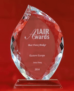 Najlepszy Broker w Europie Wschodniej w 2014 roku według IAIR Awards